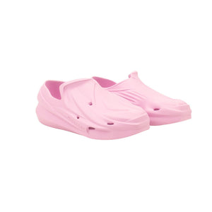 Soft Pink Rubber Mono Slip On Shoes