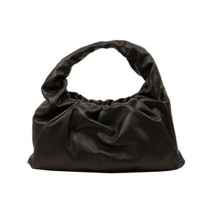 Black Leather The Shoulder Pouch