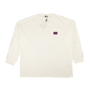 White Cotton Cozy Long Sleeve T-Shirt