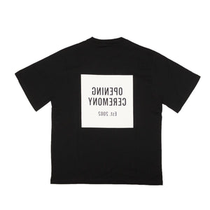 Black Cotton OC Logo Short Sleeve T-Shirt