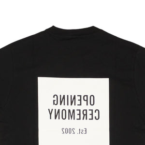 Black Cotton OC Logo Short Sleeve T-Shirt