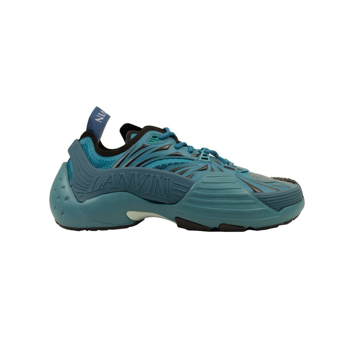 Turqouise Blue Flash X Low Top Athletic Sneakers