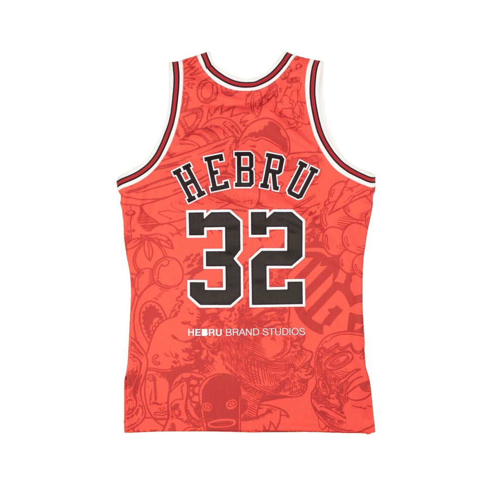 x Hebru Brantley Red Chicago Bulls Jersey