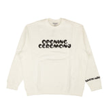 White Unisex Seasonal Crewneck Sweatshirt