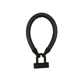 Ambush Bike Lock Leather Necklace - Black