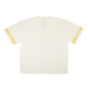 Optic White Cotton Unisex Oversized T-Shirt