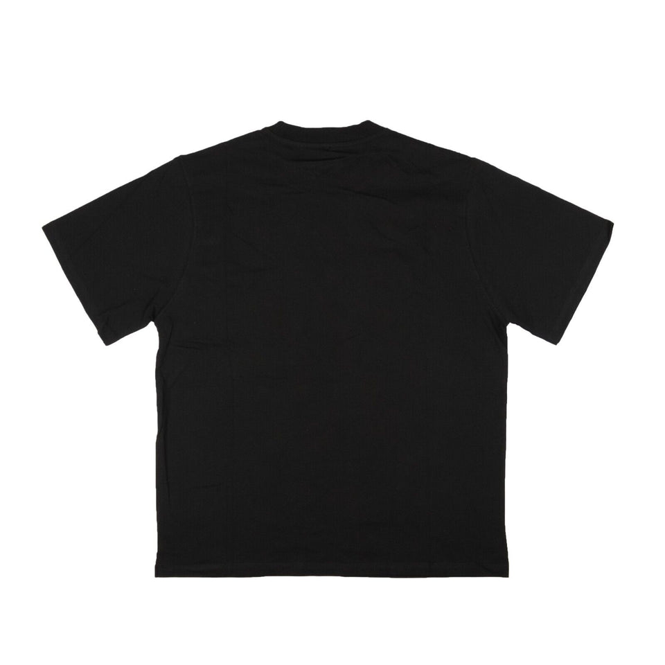 Black Cotton Bandana Box Logo T-Shirt