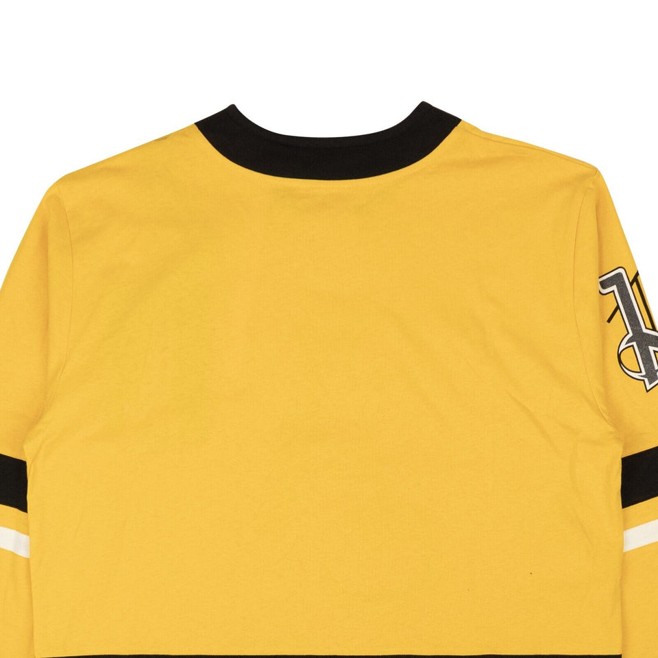 x Palm Angeles Yellow Cotton Long Sleeve T-Shirt