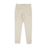 Grey Polyamide Straight-Fit Pants