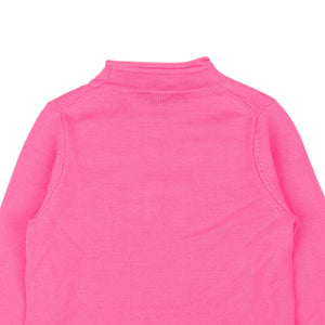 Fluorescent Pink Fluo Knit Sweater