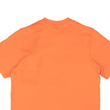 Orange Graphic Print Short Sleeve T-Shirt