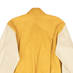 Rhude Varsity Jacket - Yellow/Cream