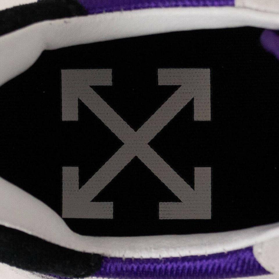 HG 'Purple Runner' Sneakers - White