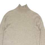 Gray Boiled Elongated Sweater
