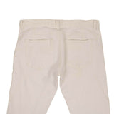 White Cotton Skinny-Fit Jeans