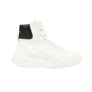 Women's Black And White High-Top Sneakers