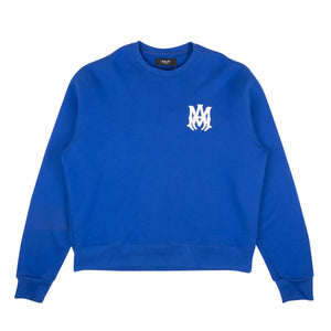 Blue MA Core Logo Crewneck Sweatshirt