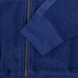 Cotton JP Tape Zip Hooded Sweatshirt - Cobalt Blue