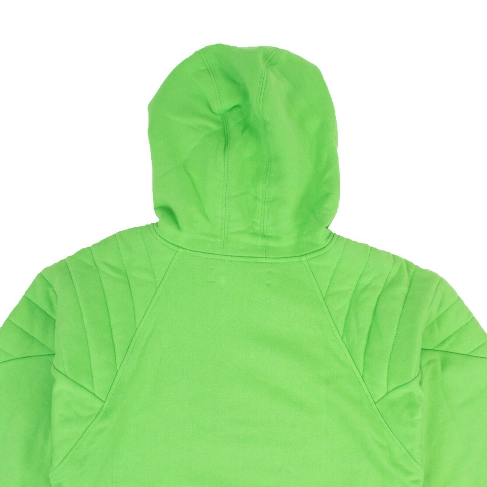 Green Balaclava Half Zip Hoodie
