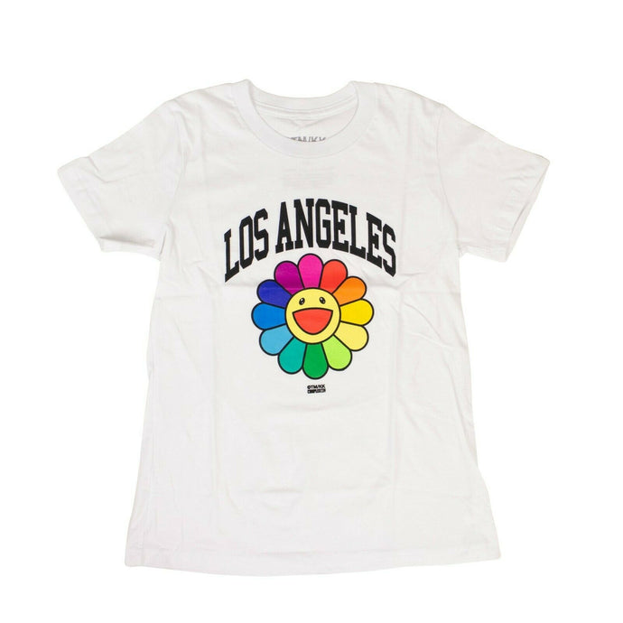 Children's TAKASHI MURAKAMI x COMPLEXCON Youth Los Angeles Flower T-Shirt - White
