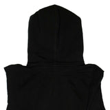 Men's Black Cotton Rayen Sleeveless Sweatshirt