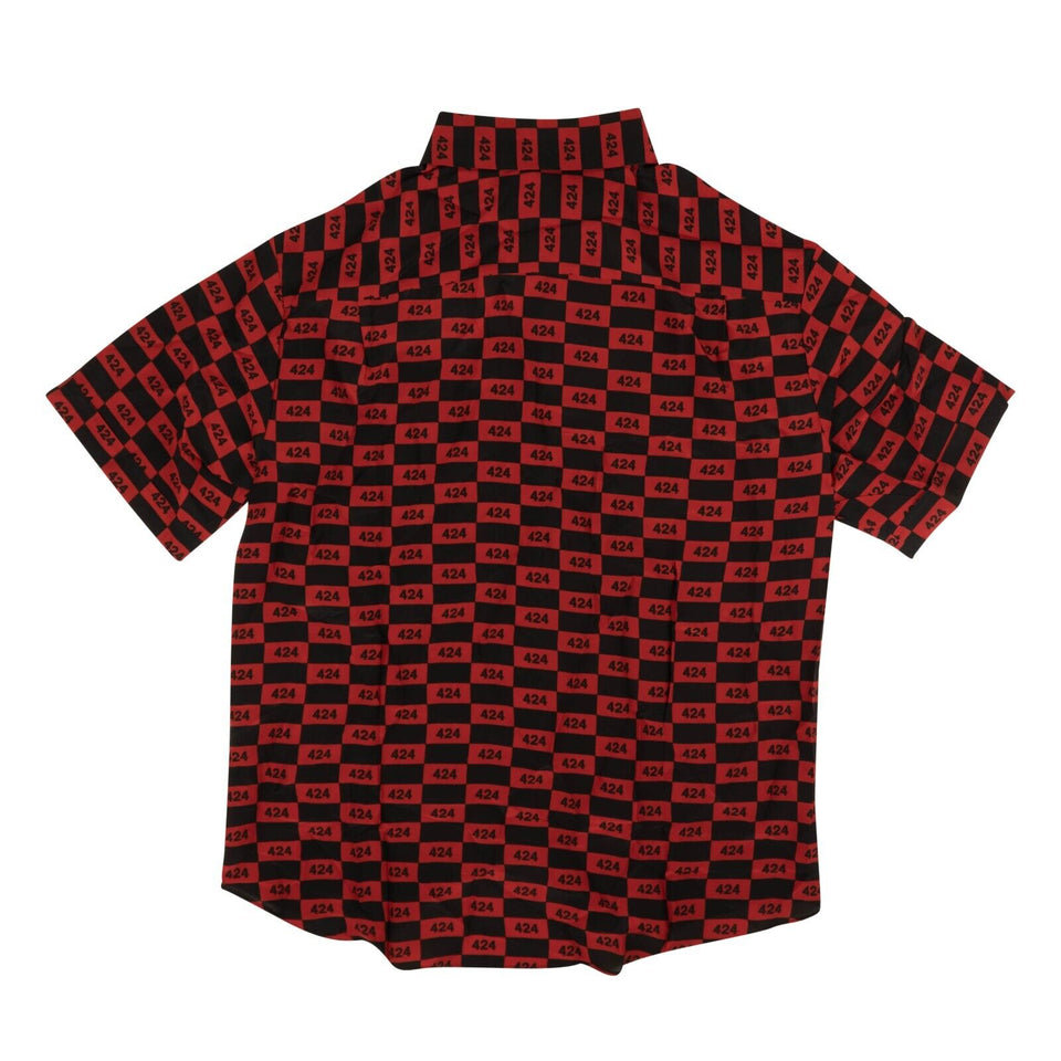 424 On Fairfax Men'S T-Shirts - Red/Black