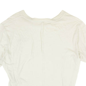 Unravel Project Light Short Sleeve Elongated T-Shirt - Gray