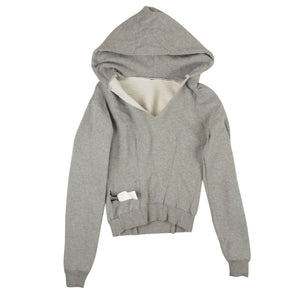 Gray Inside Out Style Hoodie