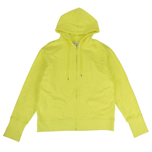 Neon Yellow Full Zip Sweatshirt