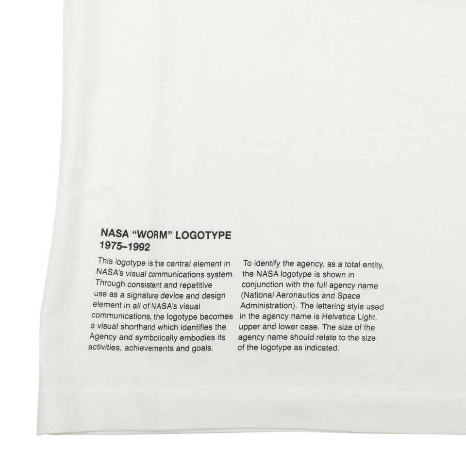 White NASA Short Sleeve T-Shirt