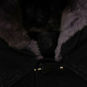 Alchemist Men's Denim Tassel Fringed Jacket - Black