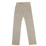 Zipper Jeans White