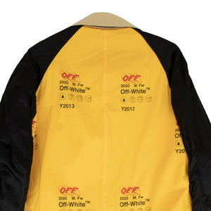 Yellow Industrial Trench Coat