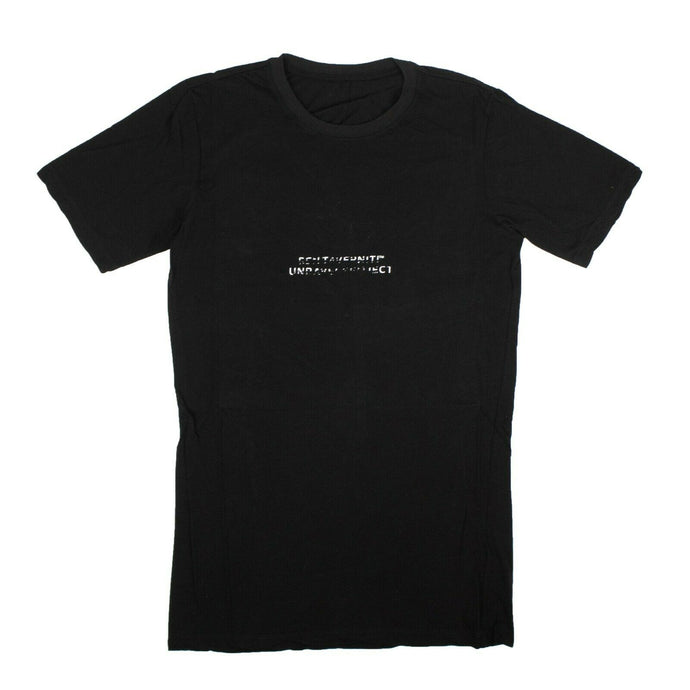 Men's Black Contrast Logo Short Sleeve T-Shirt