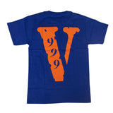 VLONE 999 x JUICE WRLD Cotton Short Sleeve T-Shirt - Blue