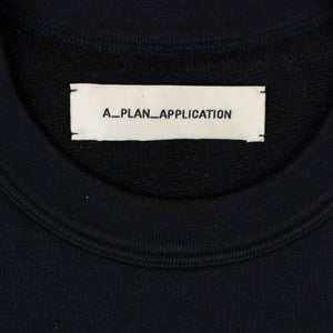 A Plan Application Cotton T-Shirt Dress - Navy Blue