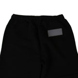 Men's Black Nasa Logo Track Pants Sweatpants