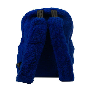 Mini Fuzzy Backpack - Blue