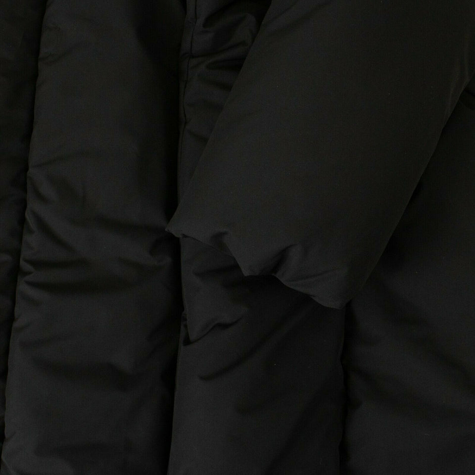 Women's Black Long Duvet Puffer Coat