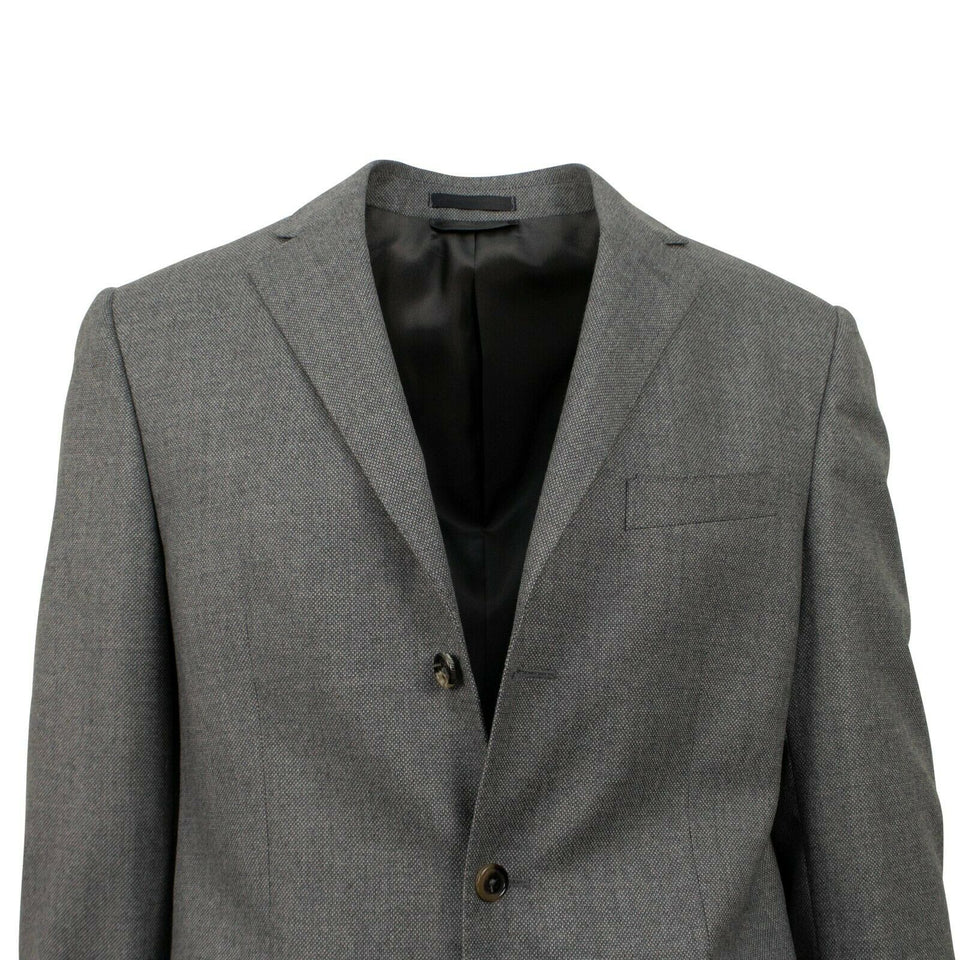 Drop 6 3 Roll 2 Button Classic Fit Wool Sport Coat - Gray