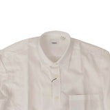 Burberry Men's White Double Collar Shirt