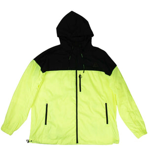 Windbreaker Jacket - Neon Yellow
