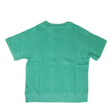 Waffle Stripe 'Kyrie' Short Sleeve T-Shirt - Green