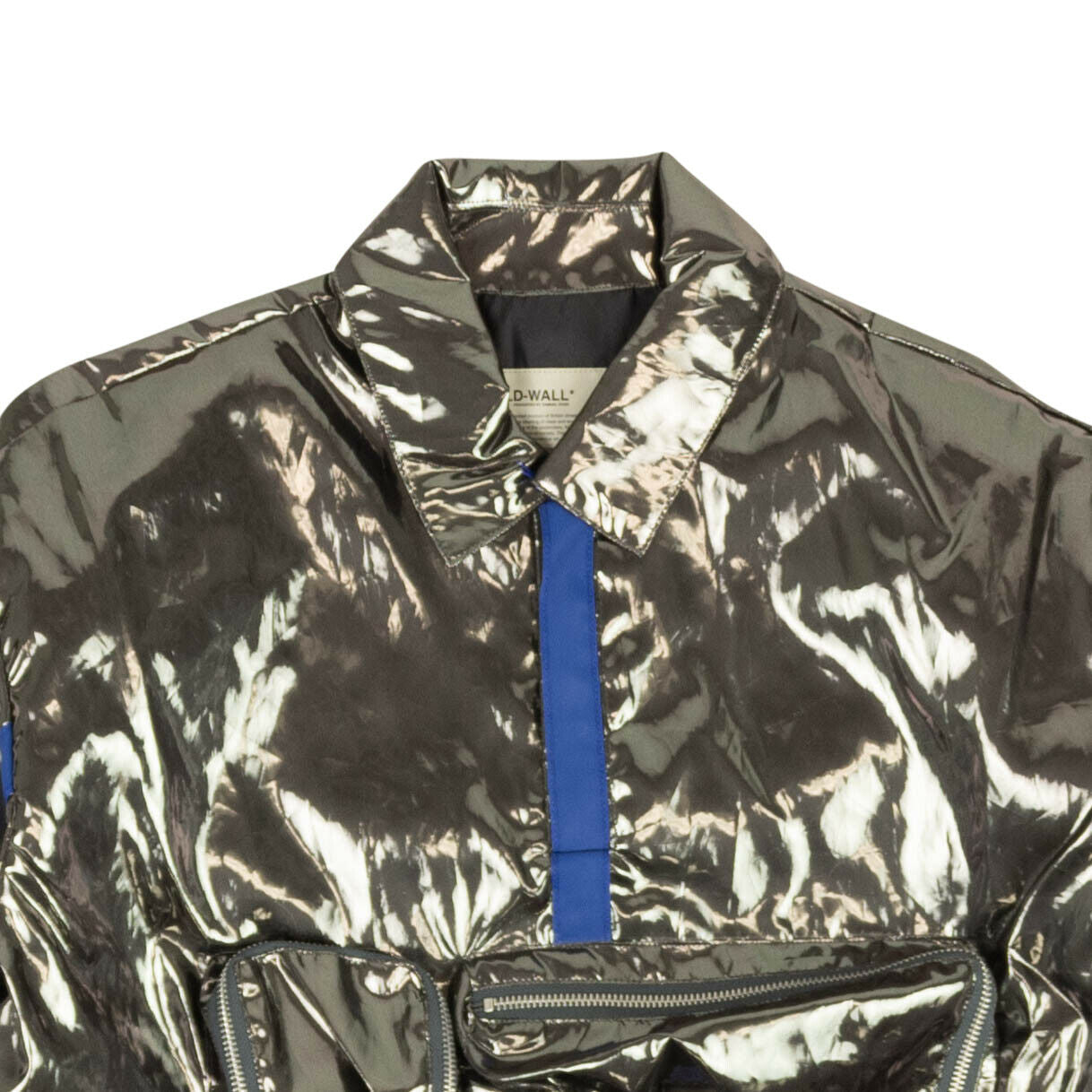 A-COLD-WALL* Men's Metallic Silver Collared Zip Up Jacket – Shop 375™
