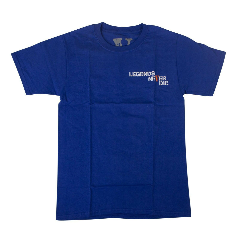 VLONE 999 x JUICE WRLD Cotton Short Sleeve T-Shirt - Blue