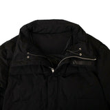 Men's Black Down Padded Shell Jacket