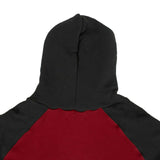 Red And Gray Logo Hoodie