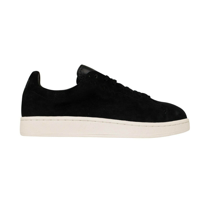 Suede 'Yohji Court' Sneakers - Black